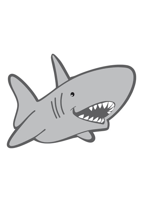 Shark Clipart, Sharks, Shark Party, Digital Clip Art - Clip Art Library