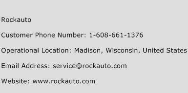 RockAuto Phone Number (Call Customer Service)!