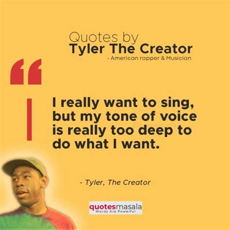 [Best 100+] Inspirational Tyler, The Creator Quotes And Sayings | Quotesmasala