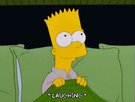 Bart Simpson Laughing GIF - Find & Share on GIPHY