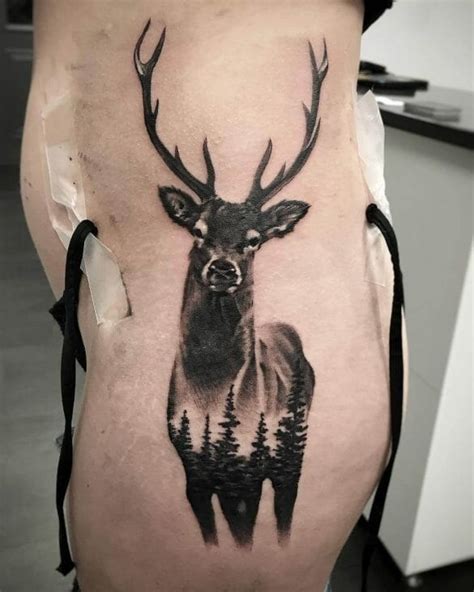 101 Best Forest Silhouette Tattoo Ideas That Will Blow Your Mind!