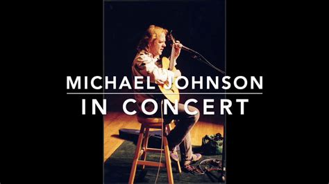 Michael Johnson - In Concert c. 1990 - YouTube