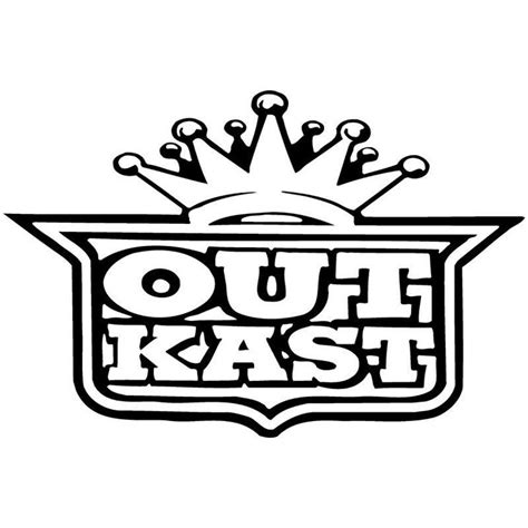 Outkast (White) | Band logo design, Hip hop logo, Band logos