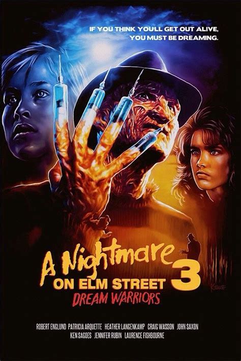 A Nightmare on Elm Street 3: Dream Warriors (1987) | Classic horror movies, A nightmare on elm ...