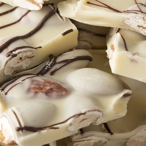 Buy Delicious& Tasty White Chocolate Almond Bark- Fastachi