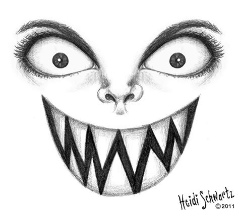 Heidi Schwartz: Creepy Halloween Sketches