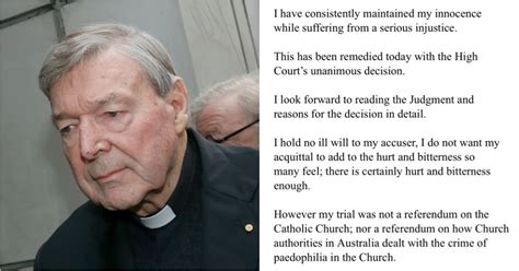 George Pell appeal allowed: George Pell will walk free today.