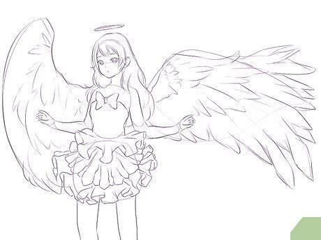 How to Draw Anime Wings: 10 Steps (with Pictures) - wikiHow