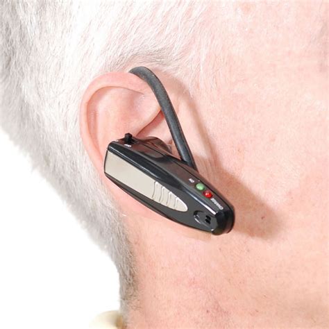 The Stealth Ear Amplifier - Hammacher Schlemmer