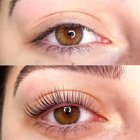 Eyelash Lift: Before and After