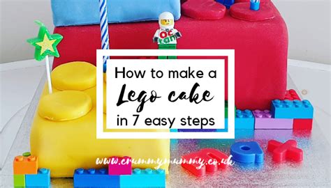 How to make a Lego cake in 7 easy steps - Confessions Of A Crummy Mummy