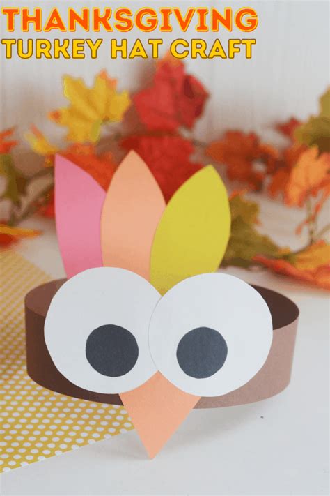 Easy Turkey Hat Craft - Little Bins for Little Hands