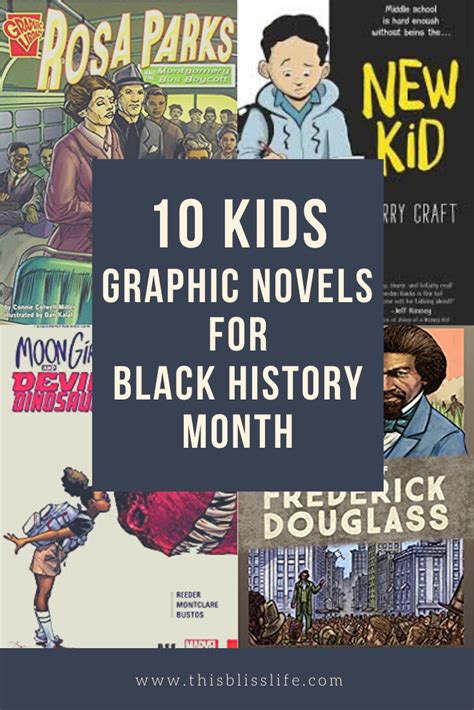 10 Kids Graphic Novels for Black History Month - This Bliss Life | Graphic novel, Novels ...