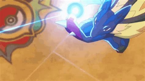 Mega Lucario Lucario GIF – Mega Lucario Lucario Aura Sphere – discover and share GIFs