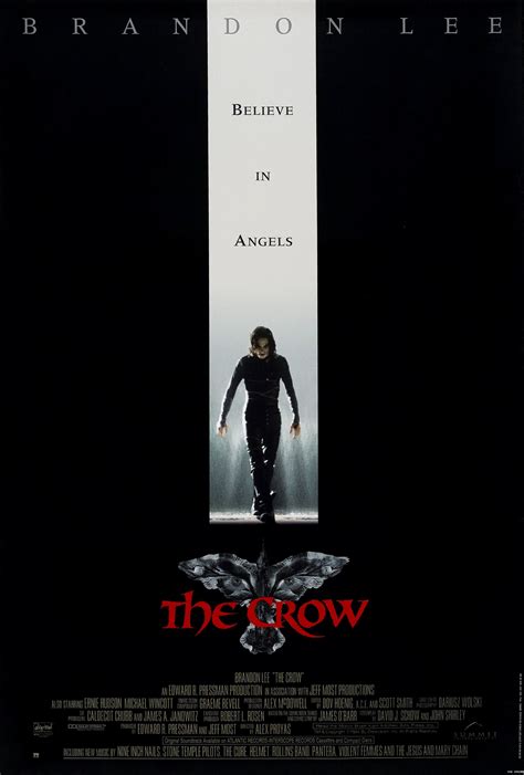 The Crow Poster The Crow, Brandon Lee, Bruce Lee, 90s Movies, Great ...