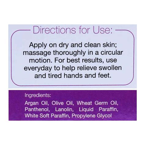 Order Saniderm Hydrating Hand & Foot Moisturizing Cream, With Argan Oil, 50g Online at Special ...