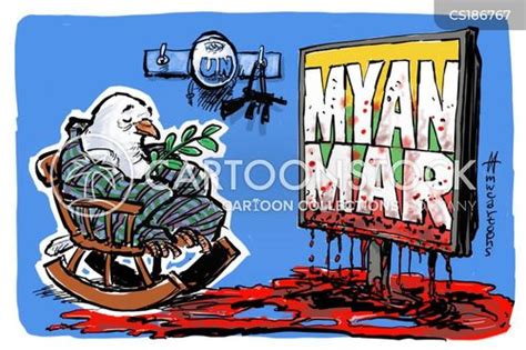 Myanmar Cartoons and Comics - funny pictures from CartoonStock