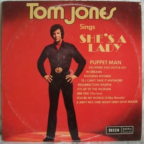 Tom Jones – She's A Lady (1971, Vinyl) - Discogs