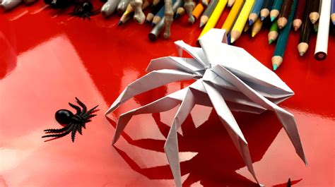 Pictures Of People To Draw : How To Fold An Origami Spider! | nawpic