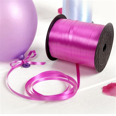 1PC 250Yard Colorful Balloons Ribbons Birthday Wedding Curling Ribbon Roll DIY Gifts Wrapping ...