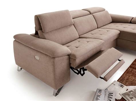 Modern Beige sectional sofa EF 017 | Fabric Sectional Sofas