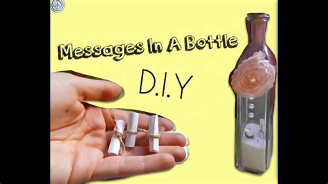 DIY: Messages in a Bottle | Fun Craft - YouTube