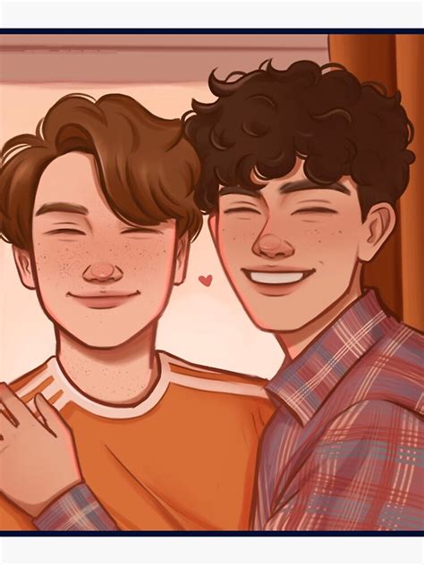 "Heartstopper-Nick and Charlie " Poster for Sale by StoneBun | Redbubble