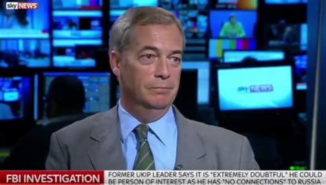 Nigel Farage on Being Linked to FBI Russia Investigation: "This Is Fake ...