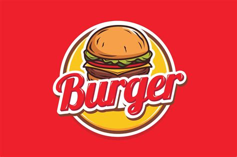 Burger Logo Design Gráfico por nuranitalutfiana92 · Creative Fabrica ...