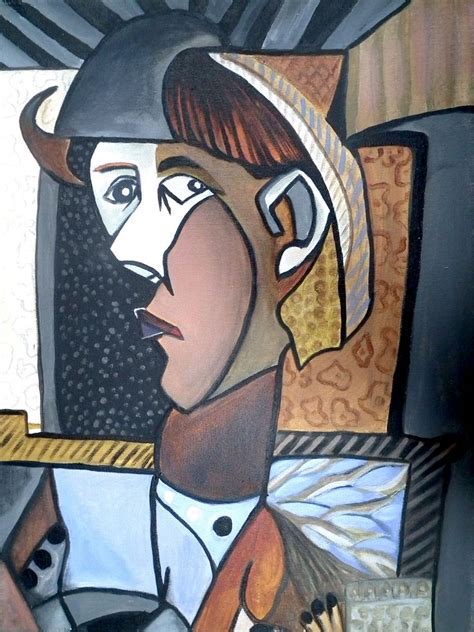 Pin by Lotus Educational Institute on Cubism Portrait Painting ...