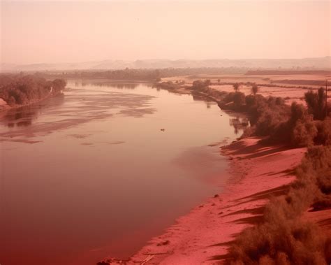 Red on the River Nile - Impossible Images - Unique stock images for ...