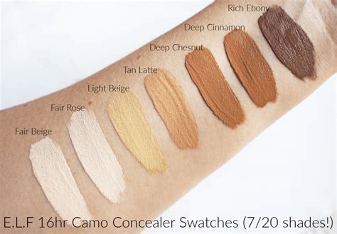 E.L.F 16hr Camo Concealer : Full review & Swatches - Laura Louise Makeup + Beauty