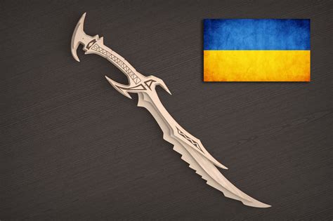 Elder Scrolls Skyrim Glass Sword / Skyrim Weapons / Cosplay - agrohort.ipb.ac.id