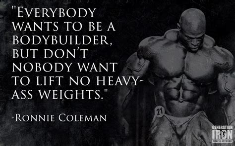 Quote of the Week: Ronnie Coleman | Generation Iron