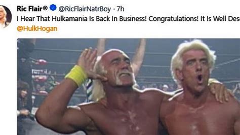 Ric Flair congratulates wrestler Hulk Hogan’s return to WWE | Charlotte Observer