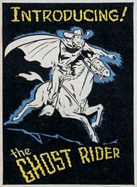 Western Comics Adventures: THE ORIGINAL GHOST RIDER Original "Origin"