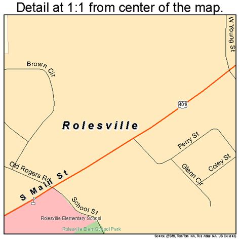 Rolesville North Carolina Street Map 3757640