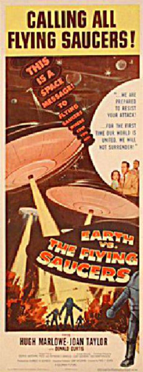 Earth vs. the Flying Saucers 1956 U.S. Insert Poster - Posteritati Movie Poster Gallery