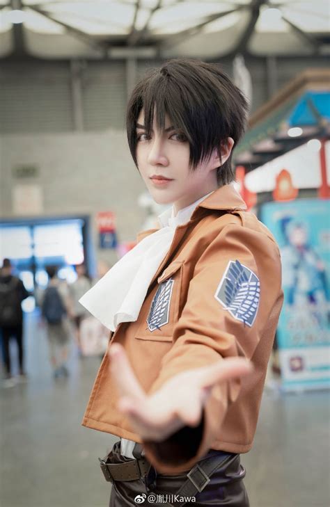 Cosplay: Levi Ackerman Anime/Manga: Attack on Titan | Attack on titan, Cosplay, Levi ackerman