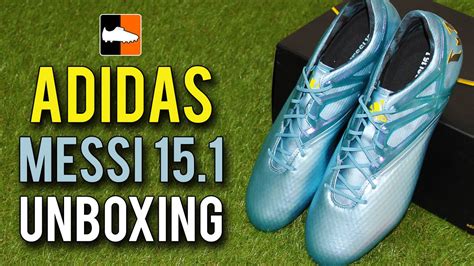 adidas Messi 15.1 Unboxing - New Range for Lionel Messi - YouTube