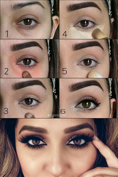 How To Apply Makeup Under Eyes