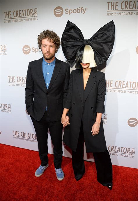 Pictured: Sia Furler and Erik Anders Lang | See All the Glamorous Grammys Preparties Ahead of ...