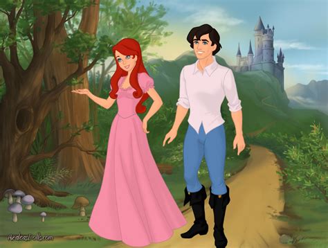 Ariel and Prince Eric by Kailie2122 on DeviantArt