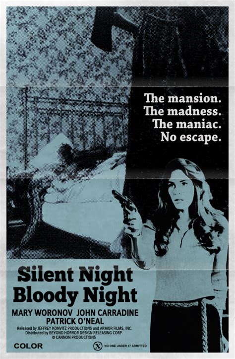 BEYOND HORROR DESIGN: SILENT NIGHT, BLOODY NIGHT (Theodore Gershuny 1974)