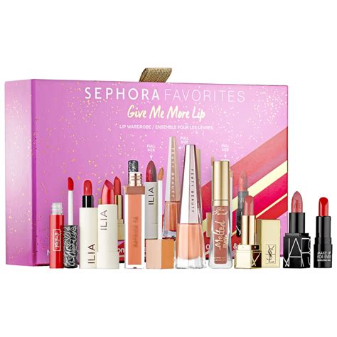 Sephora Favorites Give Me More Lip Holiday Reds and Nudes Lipstick Set Reviews 2021