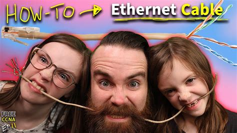 forcing my kids to make Ethernet cables // FREE CCNA // EP 11