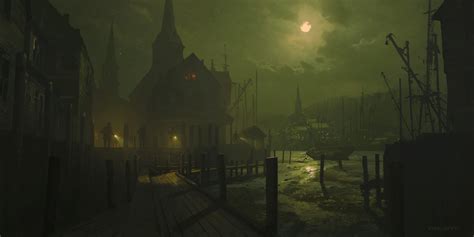 Richard Wright - Illustration & Concept Art - Innsmouth