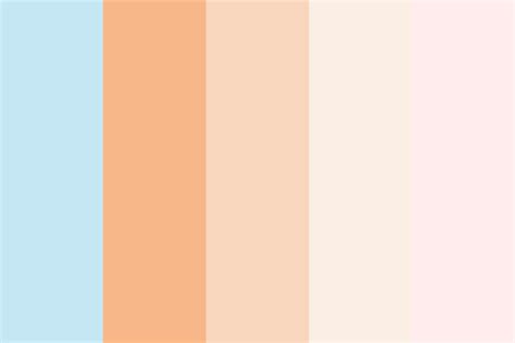 01 peachy Color Palette