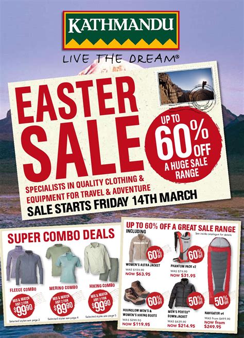 Kathmandu Easter Sale by Kathmandu - Issuu