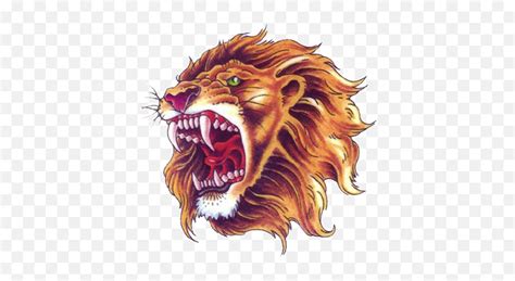 Lion Head Roar Png Image - Lion Face Roar Png,Lion Roar Png - free transparent png images ...